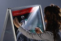 update displays Kundenstopper silber DIN A2 2 Fächer 50,0 x 6,0 x 100,0 cm, 1 St.