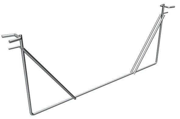 update displays Topschild-Halterung 40,5 x 3,2 x 20,6 cm