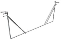 update displays Topschild-Halterung 68,5 x 3,2 x 20,6 cm
