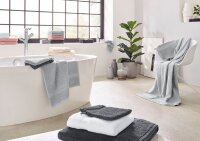 Dyckhoff Duschtuch Siena anthrazit 70,0 x 140,0 cm