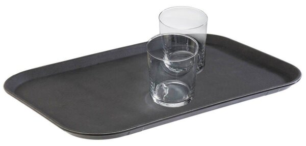 APS Tabletts Noslide schwarz rechteckig 53,0 x 36,5 cm, 1 St.