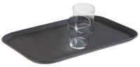 APS Tabletts Noslide schwarz rechteckig 53,0 x 36,5 cm, 1...