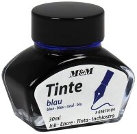 M&M Tintenfass königsblau 30,0 ml, 1 St.