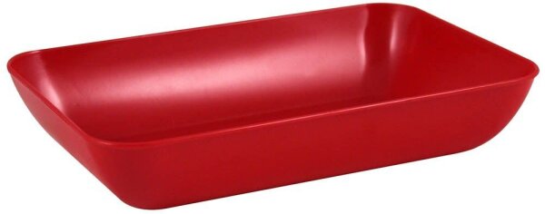 M&M Materialschale rot Kunststoff 150,0 mm