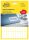 AVERY Zweckform Etiketten 3320 weiß 32,0 x 10,0 mm, 1.144 Etiketten