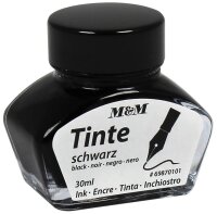 M&M Tintenfass schwarz 30,0 ml, 1 St.