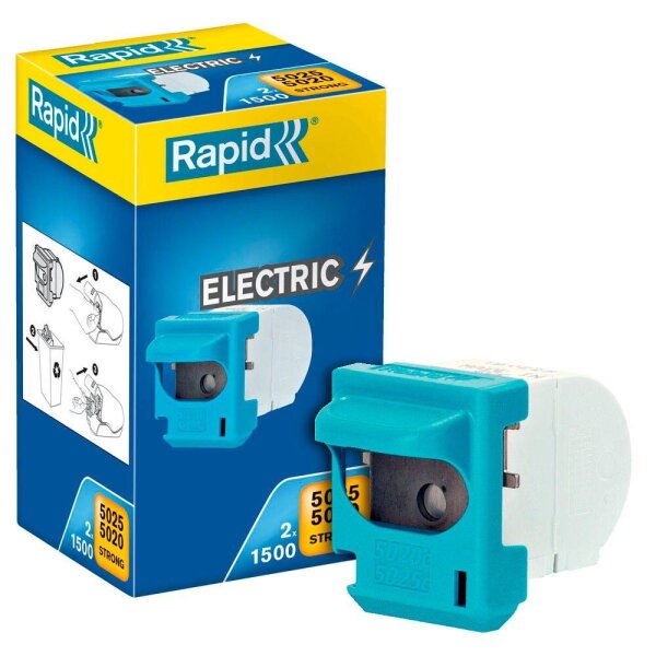 Rapid Heftklammern-Kassette 5020E, 5025E keine Herstellerangaben, 1 St.