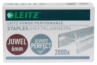 LEITZ Heftklammern Juwel 5642 6 mm, 2.000 St.