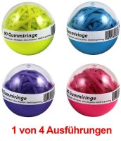 M&M Gummiringbälle grün, rot, blau oder...