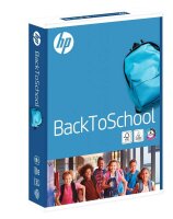 HP Kopierpapier BackToSchool DIN A4 80 g/qm 500 Blatt