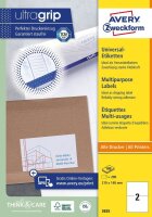 AVERY Zweckform Etiketten 3655 weiß 210,0 x 148,0...