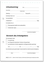 RNK-Verlag Urlaubsabwesenheitsmeldung Formularbuch 2916,...