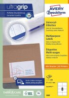 AVERY Zweckform Etiketten 3660 weiß 97,0 x 67,7 mm,...