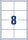 AVERY Zweckform Etiketten 3660 weiß 97,0 x 67,7 mm, 100 Blatt