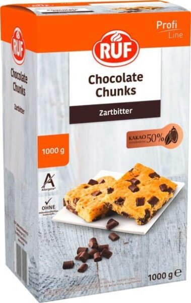 RUF Schokostreusel Zartbitterschokolade 1,0 kg, 1 St.