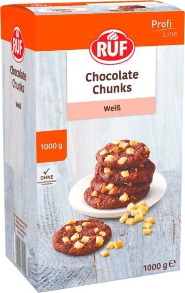 RUF Schokostreusel weiße Schokolade 1,0 kg, 1 St.