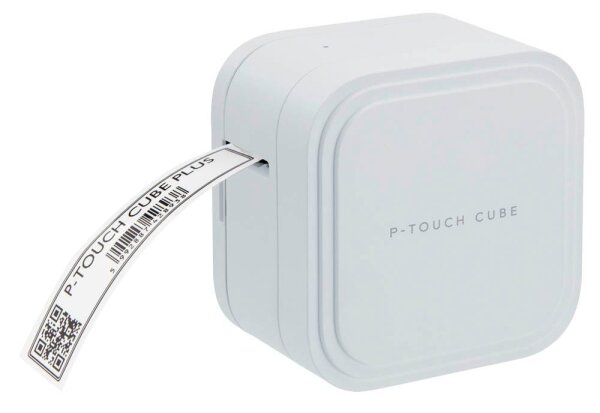 brother P-touch CUBE Pro PT-P910BT Beschriftungsgerät weiß, grau
