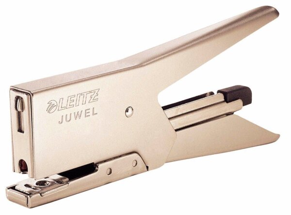 LEITZ Heftzange Juwel 2000 nickel, 1 St.