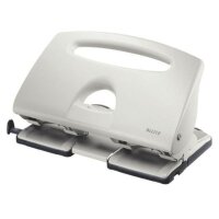 LEITZ Doppellocher 5132 grau, 1 St.