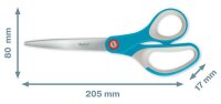 LEITZ Papierschere COSY hellblau 20,5 cm