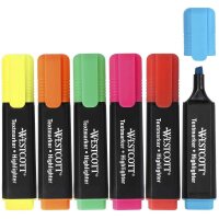 WESTCOTT Textmarker farbsortiert, 6 St.