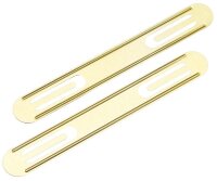 MOOG & LANGENSCHEIDT Heftstreifen messing Metall, 100...
