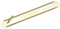 MOOG & LANGENSCHEIDT Heftstreifen messing Metall, 100 St.