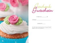 LUMA Gutschein Muffins mit Innentext AM520 DIN B6, 1 St.