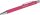 WESTCOTT Kugelschreiber pink, Schreibfarbe: blau, 1 St.