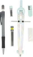 WESTCOTT Zirkel pastell, mint, 1 St.
