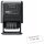 COLOP Datumstempel mit Text "Gebucht" Printer S 260/L3 N selbstfärbend blau, rot ohne Logo, 1 St.