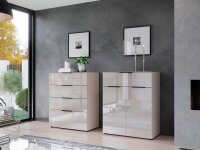 GERMANIA Kommode Oakland, 3695-572 kaschmir 83,0 x 42,0 x 102,0 cm, 1 St.