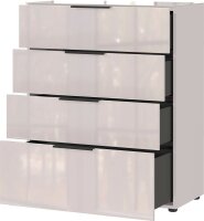GERMANIA Kommode Oakland, 3695-572 kaschmir 83,0 x 42,0 x 102,0 cm, 1 St.