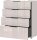 GERMANIA Kommode Oakland, 3695-572 kaschmir 83,0 x 42,0 x 102,0 cm, 1 St.