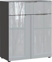 GERMANIA Kommode Oakland, 3696-587 grafit, silber 83,0 x...