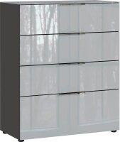 GERMANIA Kommode Oakland, 3695-587 grafit, silber 83,0 x...