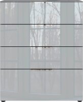 GERMANIA Kommode Oakland, 3695-587 grafit, silber 83,0 x 42,0 x 102,0 cm, 1 St.