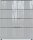 GERMANIA Kommode Oakland, 3695-587 grafit, silber 83,0 x 42,0 x 102,0 cm, 1 St.