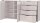 GERMANIA Sideboard Oakland, 3698-572 kaschmir 184,0 x 42,0 x 102,0 cm, 1 St.
