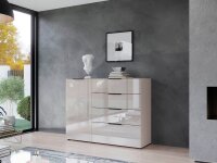GERMANIA Sideboard Oakland, 3697-572 kaschmir 134,0 x 42,0 x 102,0 cm, 1 St.