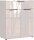 GERMANIA Kommode Oakland, 3696-572 kaschmir 83,0 x 42,0 x 102,0 cm, 1 St.