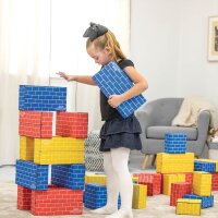 Bankers Box Bastelset Bauklötze 4 Farben 40 St.