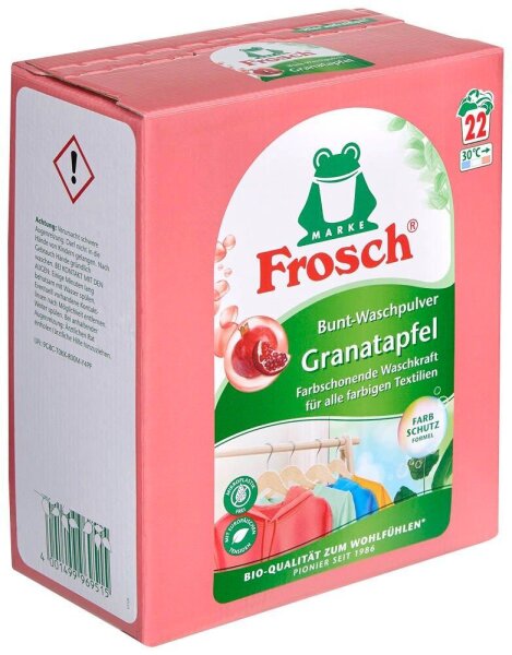 Frosch® Granatapfel Waschmittel Pulver, 1,45 kg