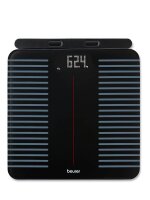 beurer Körperanalysewaage BF990 schwarz für...