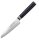 Echtwerk Santokumesser Damast silber, schwarz, Klinge: 13,0 cm, 1 St.