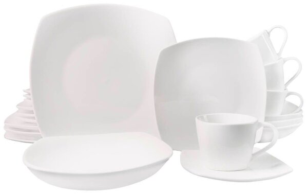 Echtwerk Geschirrset Classic weiß, 1 Set  ( EW-DW-4001 )