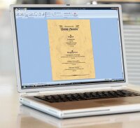 SIGEL Motivpapier sandbraun DIN A4 200 g/qm 50 Blatt