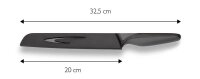 Echtwerk Brotmesser Black Steel schwarz, Klinge: 20,0 cm, 1 St.