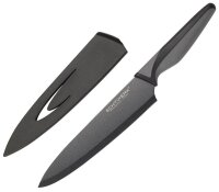 Echtwerk Kochmesser Black Steel schwarz, Klinge: 20,0 cm, 1 St.