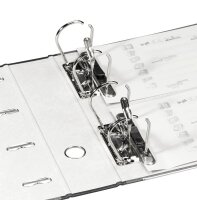 LEITZ 1092 Doppelordner schwarz Karton 7,5 cm, 1 St.